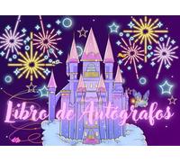 Libro de autógrafos: para recoger firmas y fotografías en aventuras de parques temáticos