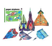 Libro De Aviones De Papel | Materiales De Manualidades Con Instrucciones - Actividades de Papiroflexia | Para Niños Niñas Principiantes Adultos Aula Hogar Preescolar Viaje Fiesta