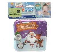 Libro de baño con tema navideño