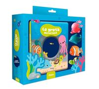 La gruta misteriosa. Libro de baño con 4 juguetes