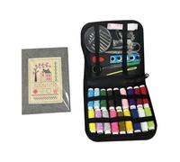 Libro de bordado con agujas, kits de costura hecha a mano, herramienta de costura para técnicas, instrucciones de bordado, libros de costura para técnicas