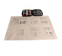Libro de bordado, libro de costuras de bordado | Guía de costura de aguja de coser | Visible creativo cosido a mano accesorios de costura ilustrados paso a paso para ropa de ropa