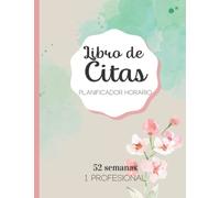 Libro de citas peluquería: Agenda de citas ideal para peluquería, salón de belleza, estética o manicura… | Planificador horario de 8 h a 22 h, vista ... 52 semanas (1 año), sin fechas, A4
