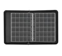 Libro de colección de monedas con cremallera, 360 bolsillos, álbum de colección de monedas y 36 bolsillos, funda de almacenamiento de dinero y moneda, protector de documentos ignífugo con cremallera