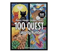 Libro De Colorear Color By Number | Libro de Dibujo Educativo para Niños - Educativo De Pintura Para Principiantes Adultos Mujeres Niñas Aficiones Escuela Casa