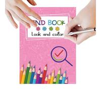 Libro de colorear de actividades para adolescentes - Cuaderno de ejercicios para rompecabezas de papel de 11.22 pulgadas, páginas de dibujo gruesas educativas, juego de desafíos de investigación con