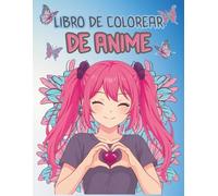Libro de Colorear de Anime: Retratos de Anime y Sueños Florales - Un Relajante Viaje para Colorear para Adolescentes