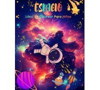 Libro de colorear del espacio para niños: aventura espacial para niños y niñas , 4 a12 años , libro de planetas , El Sistema Solar