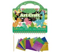 Libro De Colorear Dinosaurios Para Niños Set de Manualidades Educativo | Libros Para Aprender A Dibujar Para Niños, Niñas Y Preescolares, Aula, Escuela En Casa, Vacaciones Y Campamento De Verano