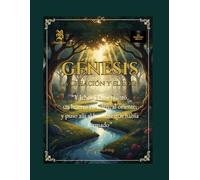 Libro de Colorear Génesis: Un Viaje por la Creación: 68 páginas de arte biblico para niños y adultos - Colección Santuaria Living (Colección Santuaria Living: Colorea la Biblia.)
