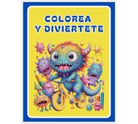 Libro de colorear monstruos: Libro de colorear monstruos mágicos para niños de 4 a 10 años