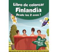 Libro de colorear para niños - Finlandia (Desde los 2 años): ¡50 páginas para colorear + 500 para descargar e imprimir!