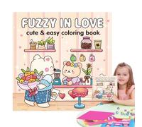 Libro De Colorear Para Niños,Libros Artísticos para Niños para Estimular la Creatividad | Páginas de Bodas Románticas y Amor, Juego Artístico para Niños y Adultos para Reducir el Estrés y