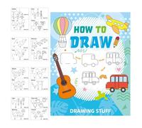 Libro de colorear para niños - Step by Step a Step Educational Painting Workbook | Cartoon Coloring Book, Beginner Collection, Preschool Drawing Pad, Art Workbook for Boys Girls Children Birthday C