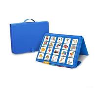Libro de comunicación visual Oxford Cloth diseñado para terapia del habla, educación especial y uso doméstico con diversos estudiantes