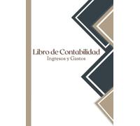 Libro de contabilidad ingresos y gastos: Libro de cuentas contabilidad para autónomos y empresas | Cuaderno para las cuentas de ingresos y gastos. Tamaño A5, 110 páginas