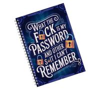 Libro de contraseñas en, What The Fu-ck is My Password? and Other Shit I Can't Remember: un divertido y práctico organizador de contraseñas para personas mayores, madre, padre, jóvenes