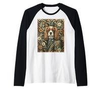 Libro de Cuentos Blenheim Cavalier King Charles Spaniel Camiseta Manga Raglan