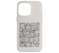 Libro de Cuentos de fantasía y Magia de Fairy Tale Doodles Carcasa para iPhone 14 Pro MAX