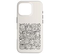 Libro de Cuentos de fantasía y Magia de Fairy Tale Doodles Carcasa para iPhone 16 Pro