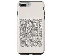 Libro de Cuentos de fantasía y Magia de Fairy Tale Doodles Carcasa para iPhone 7 Plus/8 Plus