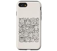 Libro de Cuentos de fantasía y Magia de Fairy Tale Doodles Carcasa para iPhone SE (2020) / 7/8