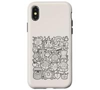 Libro de Cuentos de fantasía y Magia de Fairy Tale Doodles Carcasa para iPhone X/XS