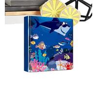 Libro de cuentos interactivo: diseño pop de animales preescolares, libro de imágenes 3D con juego, conjunto de actividades de jardín de infantes con alegría, estilo de desarrollo del habla, suministro