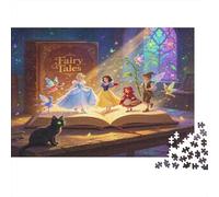 Libro de Cuentos Puzzle de 1000 Piezas Papel para Adultos Escena Fantasía Juego de Puzzle para Toda la Familia Relax Decoración Regalo 70x50cm/1000pcs