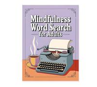 Libro de de palabras para adultos, 21 x 28,5 cm, juegos de de impresión grande, más de 400 ejercicios de pensamiento relajantes para personas mayores, desafiantes