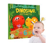 Libro de demostración de cálculo de fracturas magnéticas,Juguetes educativos de dibujos animados para explorar y descubrir, juegos de matemáticas para niños - Para niños y niñas, vacaciones y