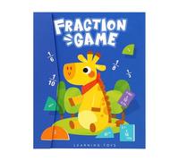 Libro De Demostración De Fracción Magnética, Con Aprendizaje De Fracción Interactiva, Colorida, Tablero De Conteo De Matemáticas, Junta De La División, Educational & Fun, Para Niños De 6 A