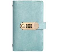 Libro de desafío de ahorro de dinero con cerradura, libro de desafío de ahorro de 100 sobres con bloqueo de contraseña, planificador de presupuesto fácil para construir hábitos de ahorro y gestión