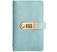 Libro de desafíos de ahorro de 100 sobres con bloqueo de contraseña para privacidad, planificador de desafíos de ahorro de dinero, carpeta de presupuesto de relleno de efectivo para finanzas del hogar