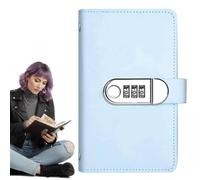 Libro de desafíos para ahorrar dinero con 100 sobres con bloqueo de contraseña, libro de desafíos de ahorro de 4.33 x 6.9 pulgadas con sobres, carpeta de ahorro de dinero, alcanza con éxito tus