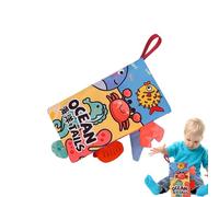 Libro de Despertar Genérico de Tela Suave | Libro de Actividades | Juguete Educativo con Actividades Diseño Cola para Recién Nacidos Casa Cochecito Coche