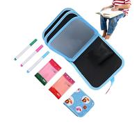 Libro de Dibujo para Niños | Bloc de Dibujo Borrable y Plegable para Niños | Papelería de,Regalo para Halloween Navidad Cumpleaños Viaje Carretera Avión Escuela Campamento