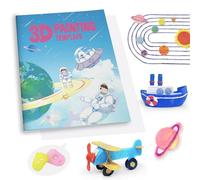 Libro de dibujo para pintura 3D, plantilla de graffiti con 40 patrones