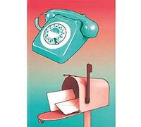 Libro de direcciones Kangaro A5 Hardc. 80 páginas, enlace en espiral oculto teléfono y buzón