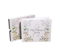 Libro de embarazo para bebé con texto en inglés "Expecting Women First Time Mom", tapa dura, planificador de embarazo, libro de recuerdos, diario de embarazo