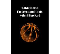 Libro de entrenamiento de minibasket con plantillas