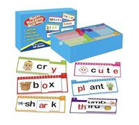 Libro De Familia Word | Sight Words Flash Cards - 40 Piezas De Libros De Aprendizaje De Inglés, Libros De Lectura, Libros De Girar Página, Juguetes De Puzzle Educativos, Juegos De Lectura
