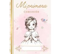 Libro de firmas comunión niña: Recuerdos de la primera comunión