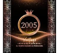 Libro de Firmas de Cumpleaños 20 Años - 2005 | Un Recuerdo Único y Especial: Un moderno libro de firmas para celebrar dos décadas de vida | 21 x 21 cm | Tapa blanda | 120 páginas en blanco