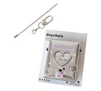 Libro de fotos en forma de corazón con recorte de estrella para fotos de 5 cm, álbum de fotos de PVC