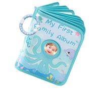 Libro de Fotos para | Libro Familiar Foto Bebé | Tejido Suave Octopus Sosteniendo 4x6inch Álbum de Fotos Para Padres de Casa Chica Durante El Espejo De Seguridad En La Cubierta Y Los Últimos Abuelos