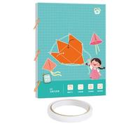 Libro de geometría 3D 9 12 15 Juego de sólidos - Juego interactivo de aprendizaje de geometría para estudiantes, adolescentes y principiantes | Modelos de formas educativas para uso en viajes de estud