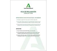 Libro de hojas de reclamaciones Andalucía versión 2022 (25 Juegos)