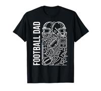 Libro de jugadas de fútbol papá Estrategia Deportes Padre Diseño Camiseta