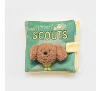 Libro de juguetes interactivo 3D para mascotas, lavable para perros, lindo juguete de rompecabezas para perros, comederos lentos para entrenamiento mental, juguete dispensador de golosinas para perros